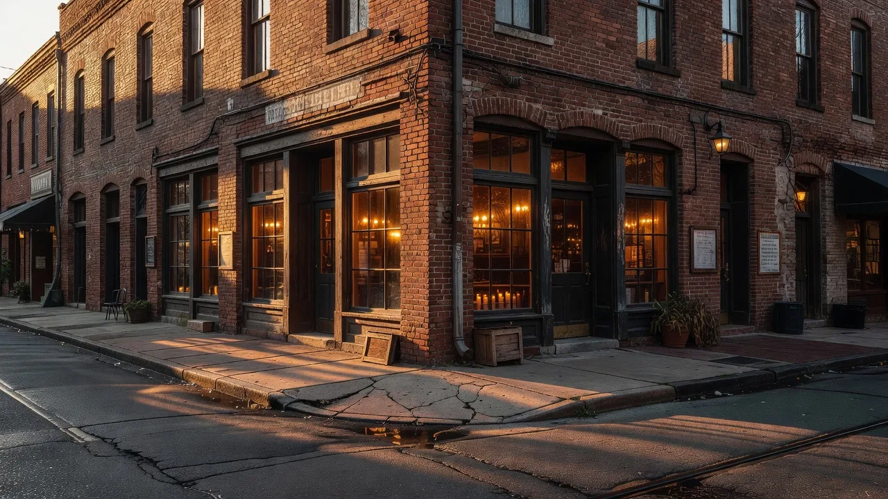 Italian grill storefront at 802 E Whiting Street